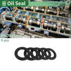Oil Seal   - NBR Rubber 45x70x5mm High Pressure