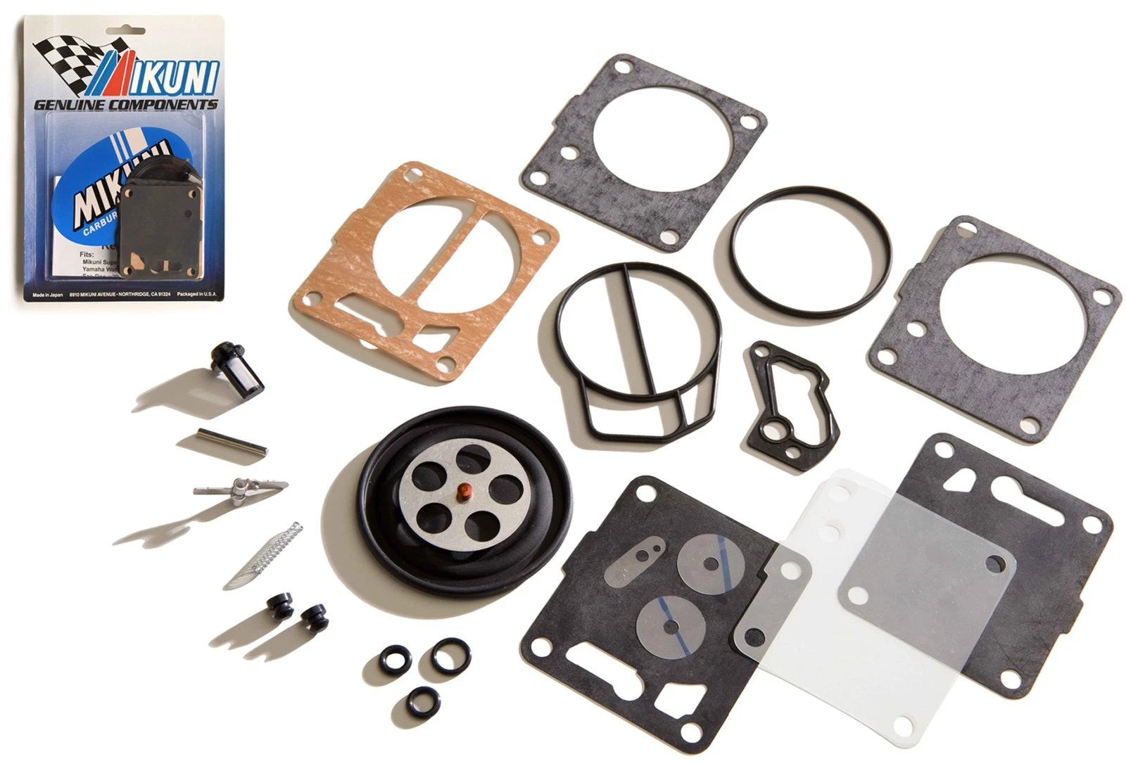 Mikuni SBN Carb Rebuild Kit for Yamaha VXR Wave Blaster Raider Runner (1996–2000)