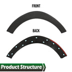Right Passenger Side Wheel Fender Molding for Hyundai Tucson (2016–2021)