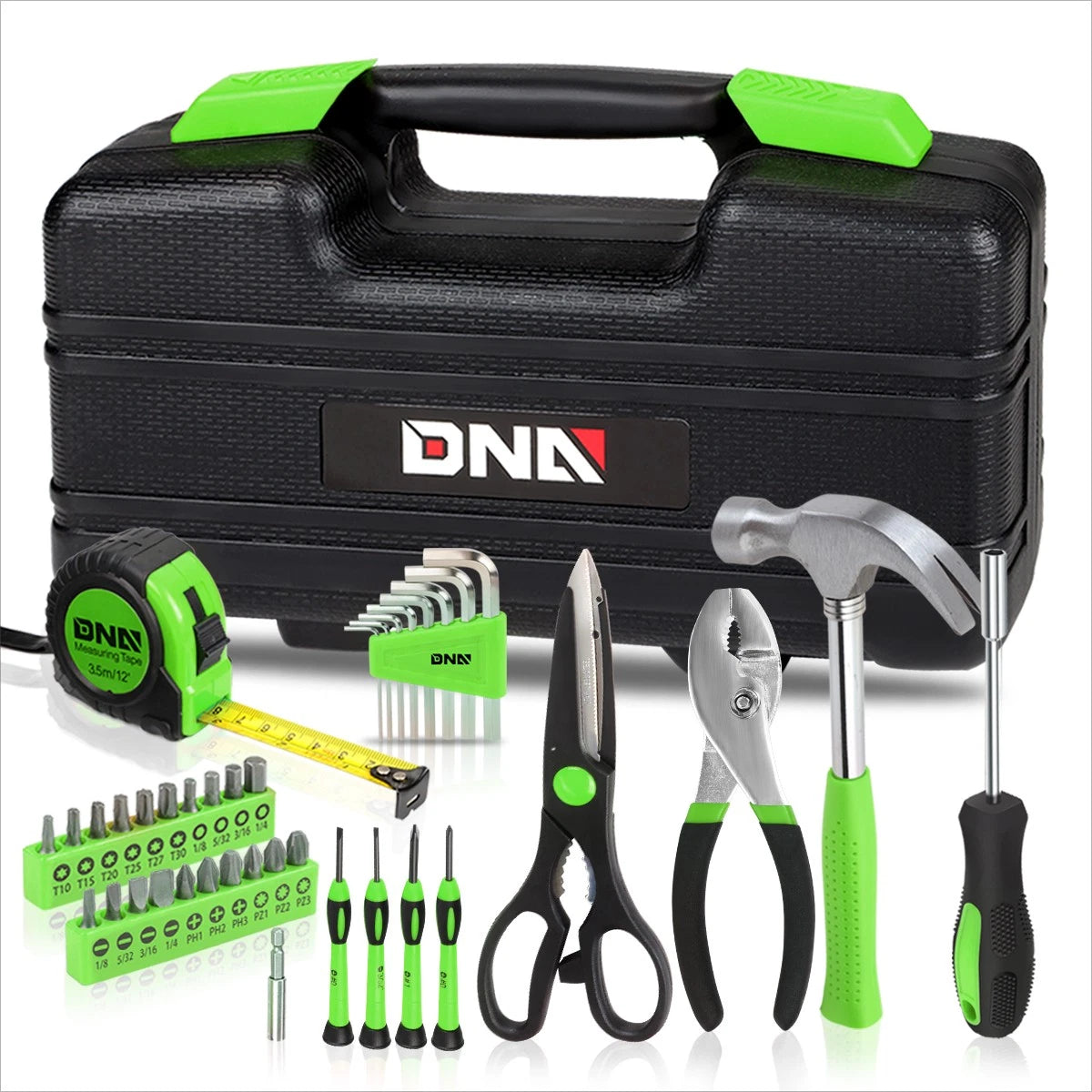 39-Piece Household Toolbox Set for (2010–2023)