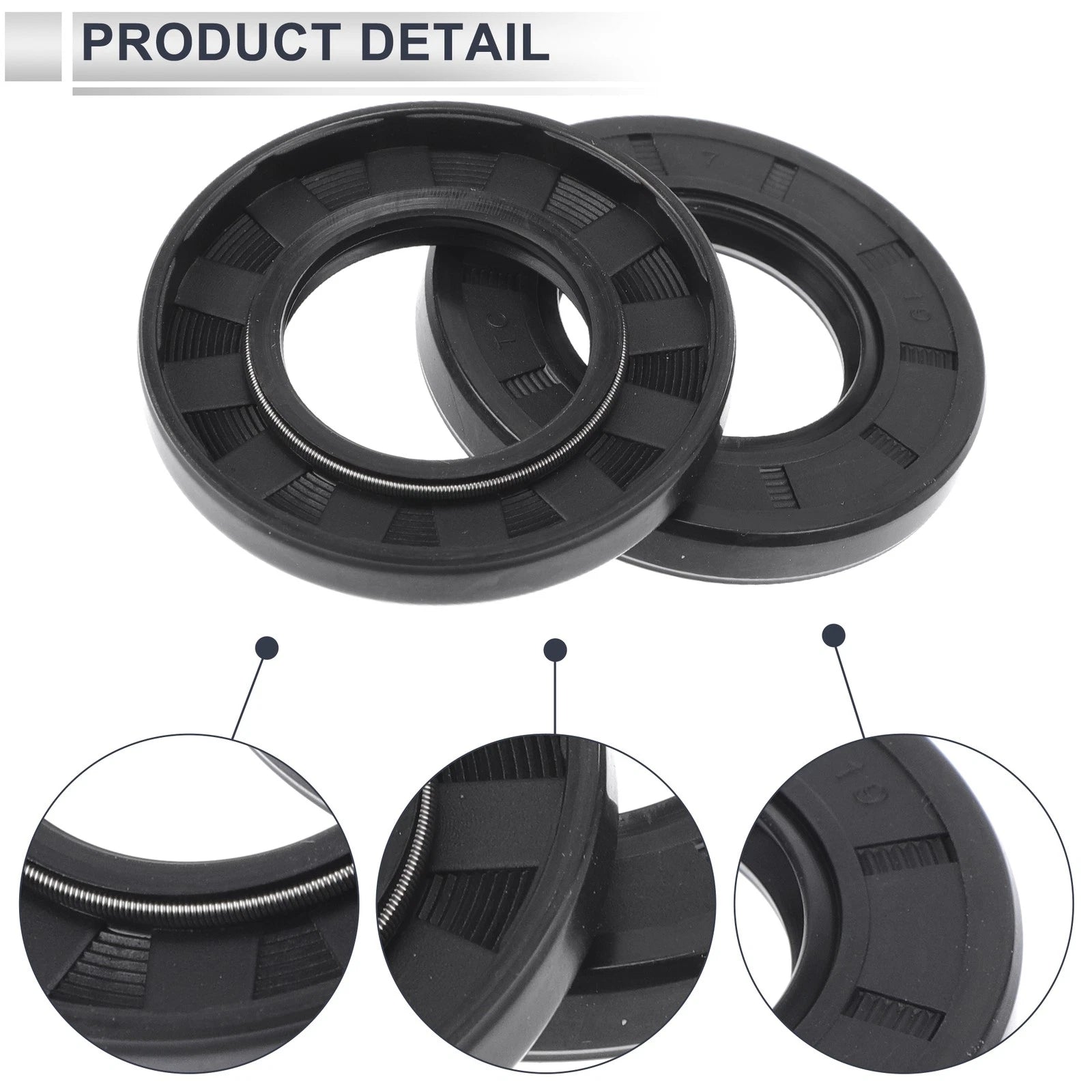 Set of 5 Oil Seal Rotary Shaft Seal TC Ring 28x52x7mm Nitrile Rubber