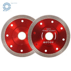 Set of 2 Diamond Porcelain Saw Blades for Ceramic Cutting