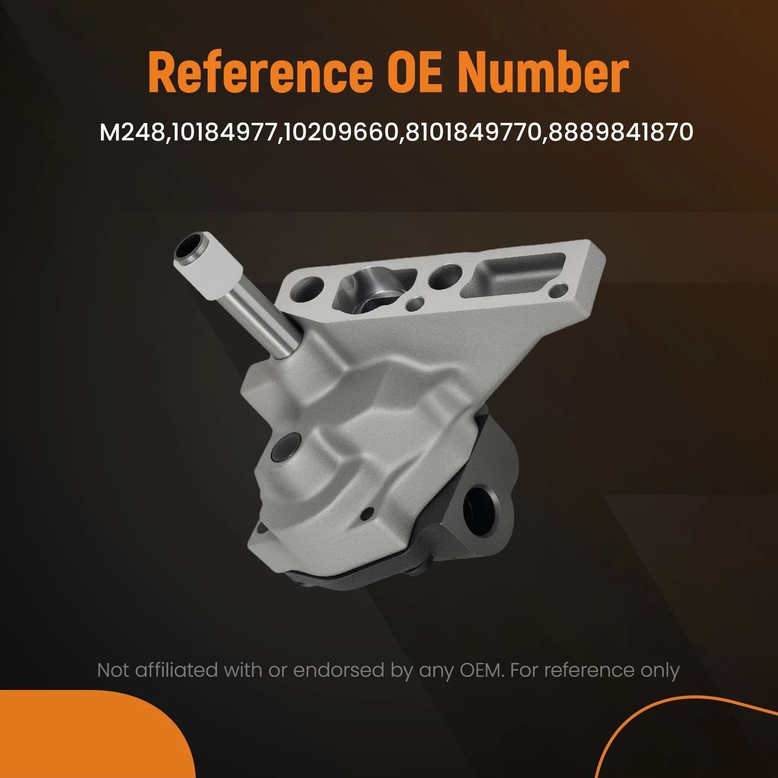 Engine Oil Pump for Chevrolet S10 L4 2.2L (1994–2003) 10209660 OP328