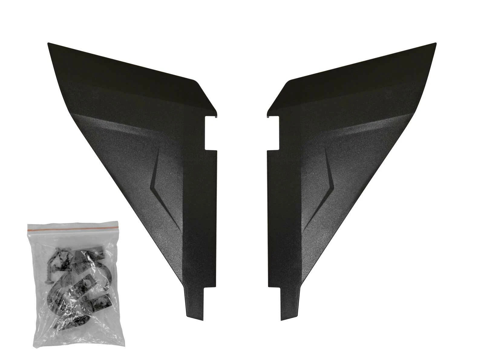 SuperATV Plastic Doors for Polaris RZR XP Turbo (2016–2023) - W/ Side Panels