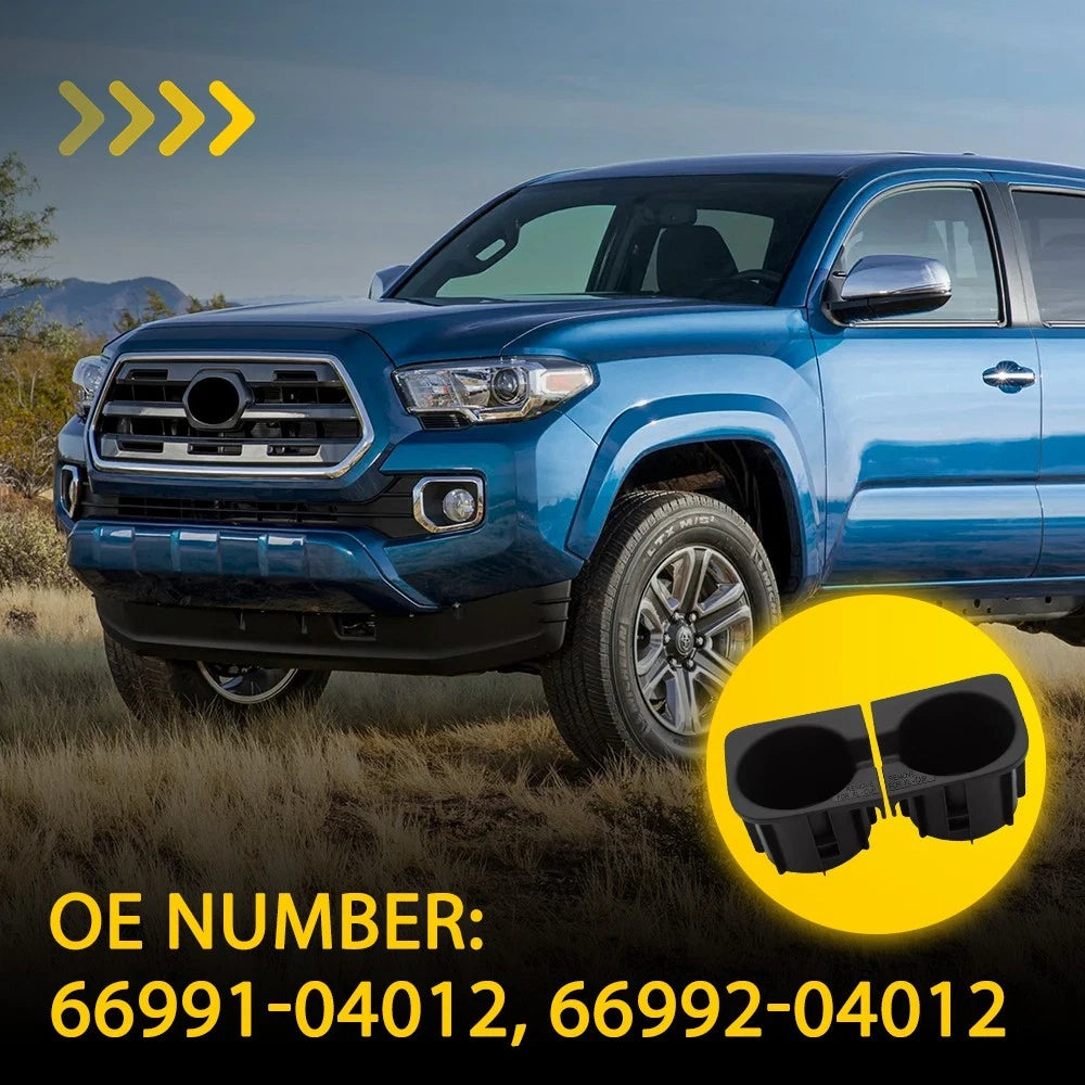 Cup Holder Inserts for Toyota Tacoma (2005-2017)