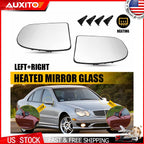 Heated Side Mirror Glass for Mercedes-Benz C-Class W203 (2001–2007)