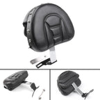 Driver Seat Backrest Pad for Harley Fatboy FLSTF Heritage Softail (2007–2017)