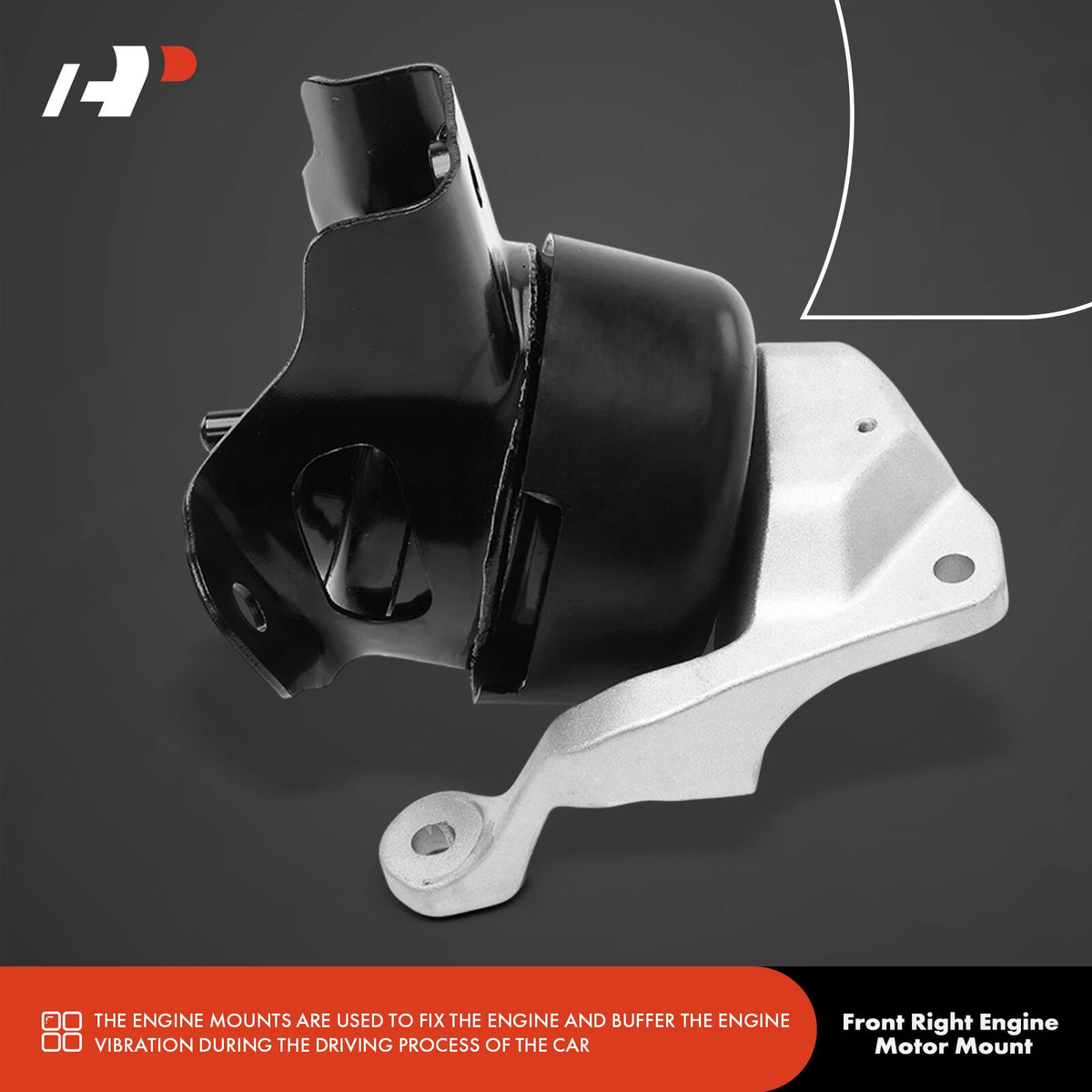 Front Right Engine Motor Mount for Chevy Colorado GMC Canyon (2017–2022)
