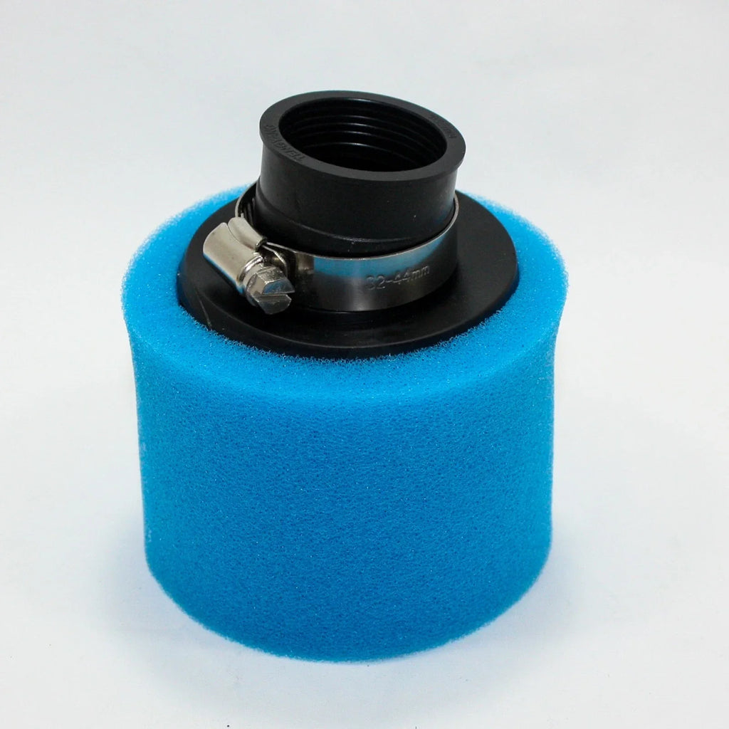 35mm Foam Air Filter Pod for Blue PIT Quad Dirt Bike ATV Buggy