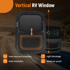15" x 22" RV Camper Window Vertical Fit for RV/Camper/Cargo/Food Truck