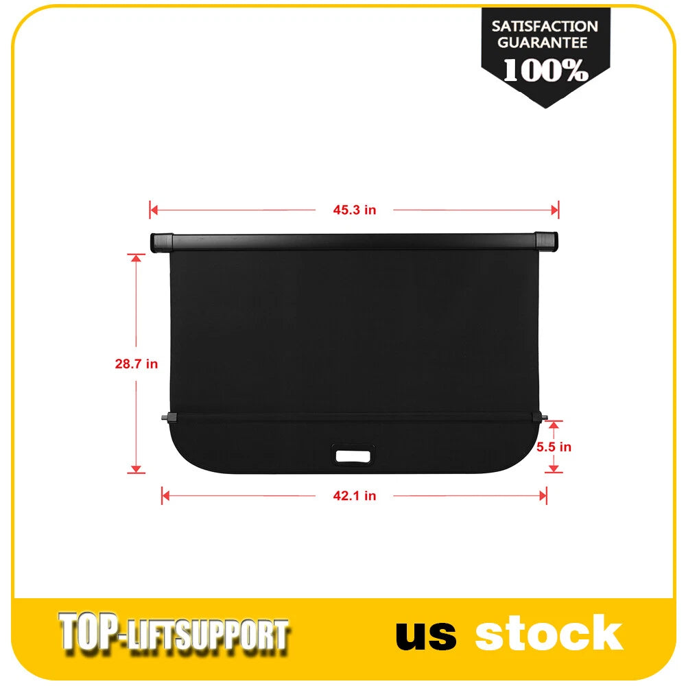 Retractable Rear Cargo Security Trunk Cover for Toyota Prius (2019–2023)