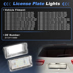 LED License Plate Light for BMW 3 Series Coupe (E46) 330 Ci (2000–2006) No. 51137113590