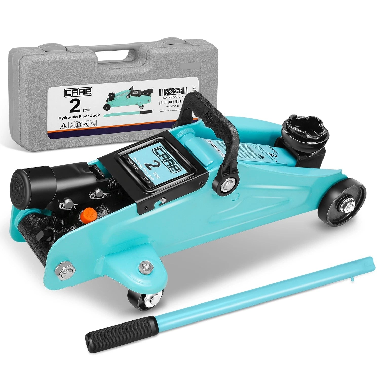 5.1-13in Hydraulic Lift Floor Jack for Universal Use (4000lbs Capacity)
