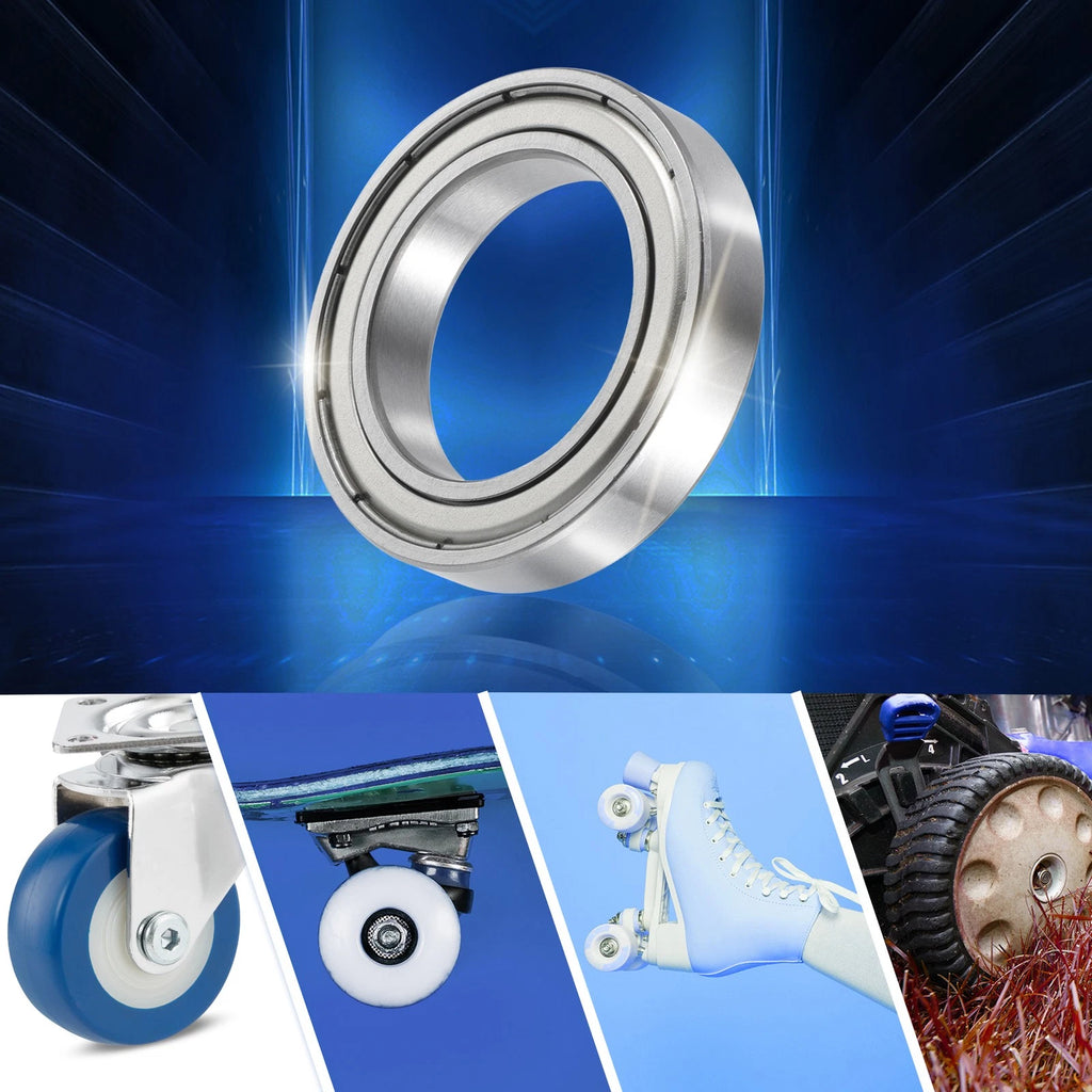 2 Pcs 6906ZZ Deep Groove Ball Bearings for Car (30x47x9mm)