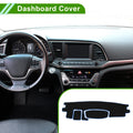 Dashboard Cover for Toyota Roomy Tank (2016–2020) Black Blue Anti-Slip