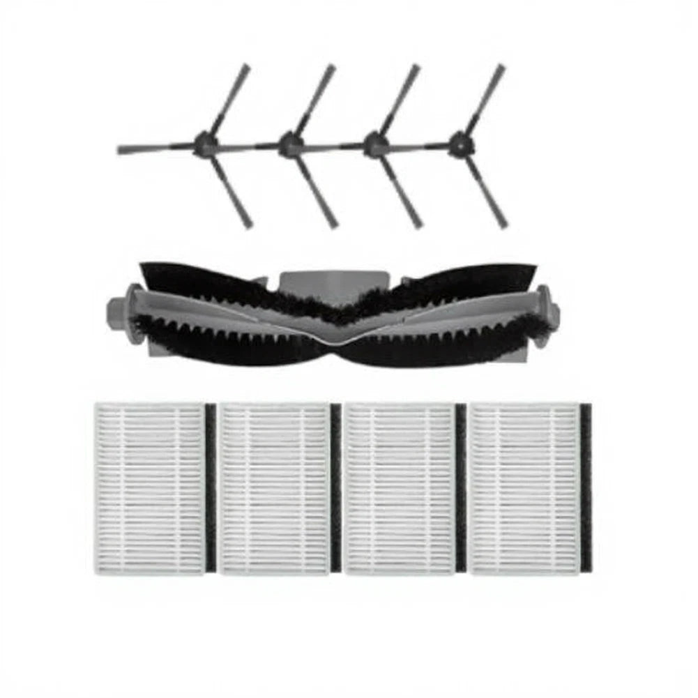 9-Piece Main Brush, Side Brushes, and Filters for Yeedi Y1 Pro Plus