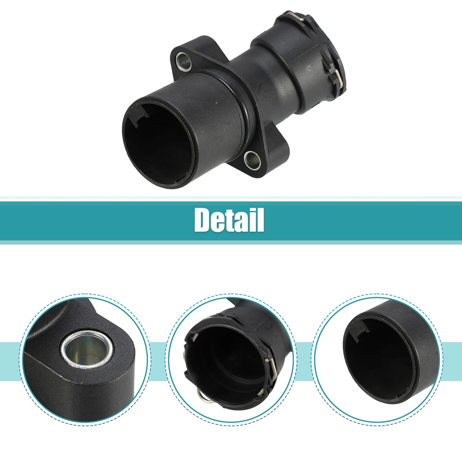 Engine Coolant Hose Connector No.A2712001256 for Mercedes-Benz C230 (2003–2005)