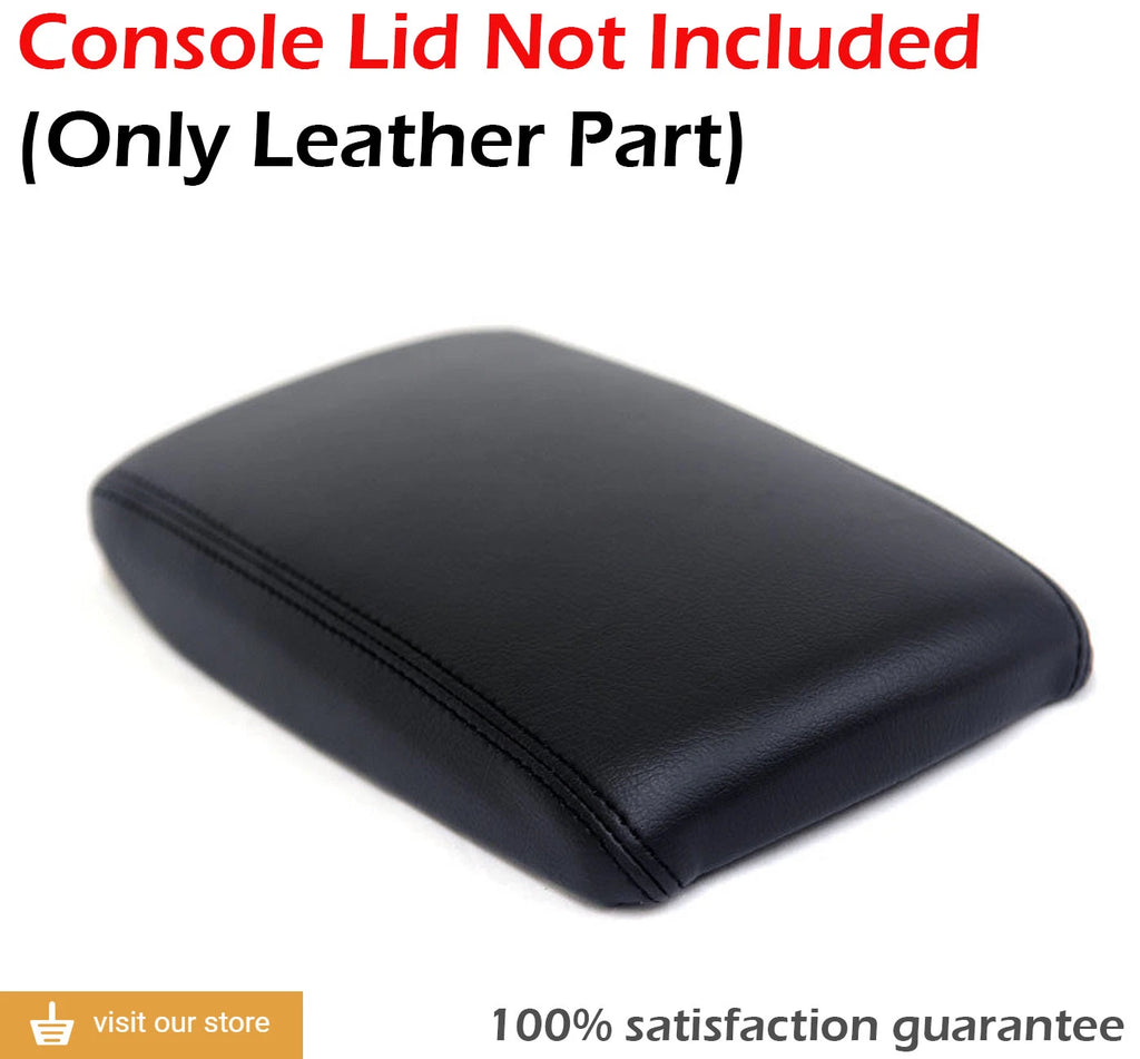 Leather Synthetic Center Console Armrest Cover for Audi A6 (2005–2011)