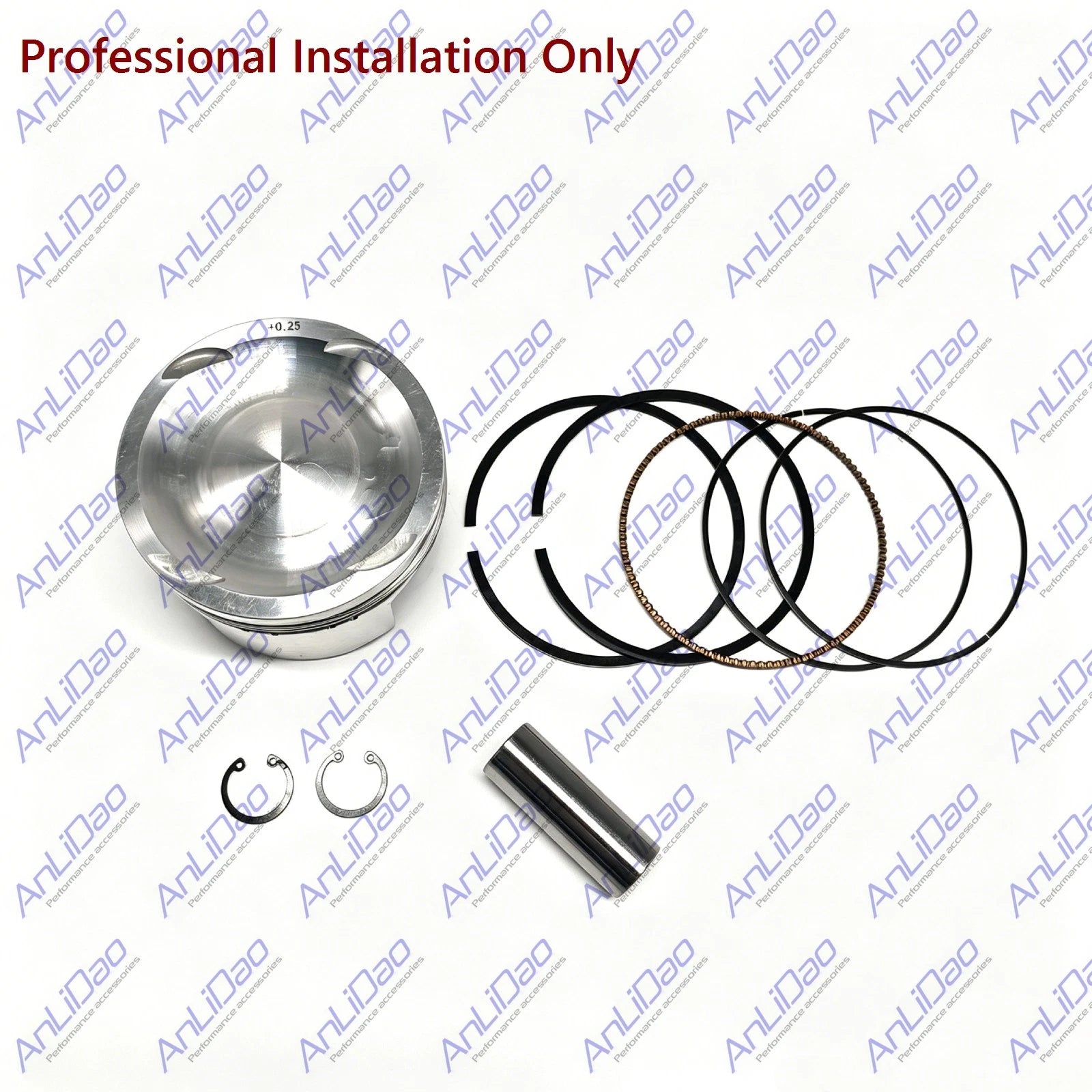Piston Ring Kit 0.25 for Sea-Doo RXT-X GTX LTD RXTX XRS RXPX (2017–2023) 420892738