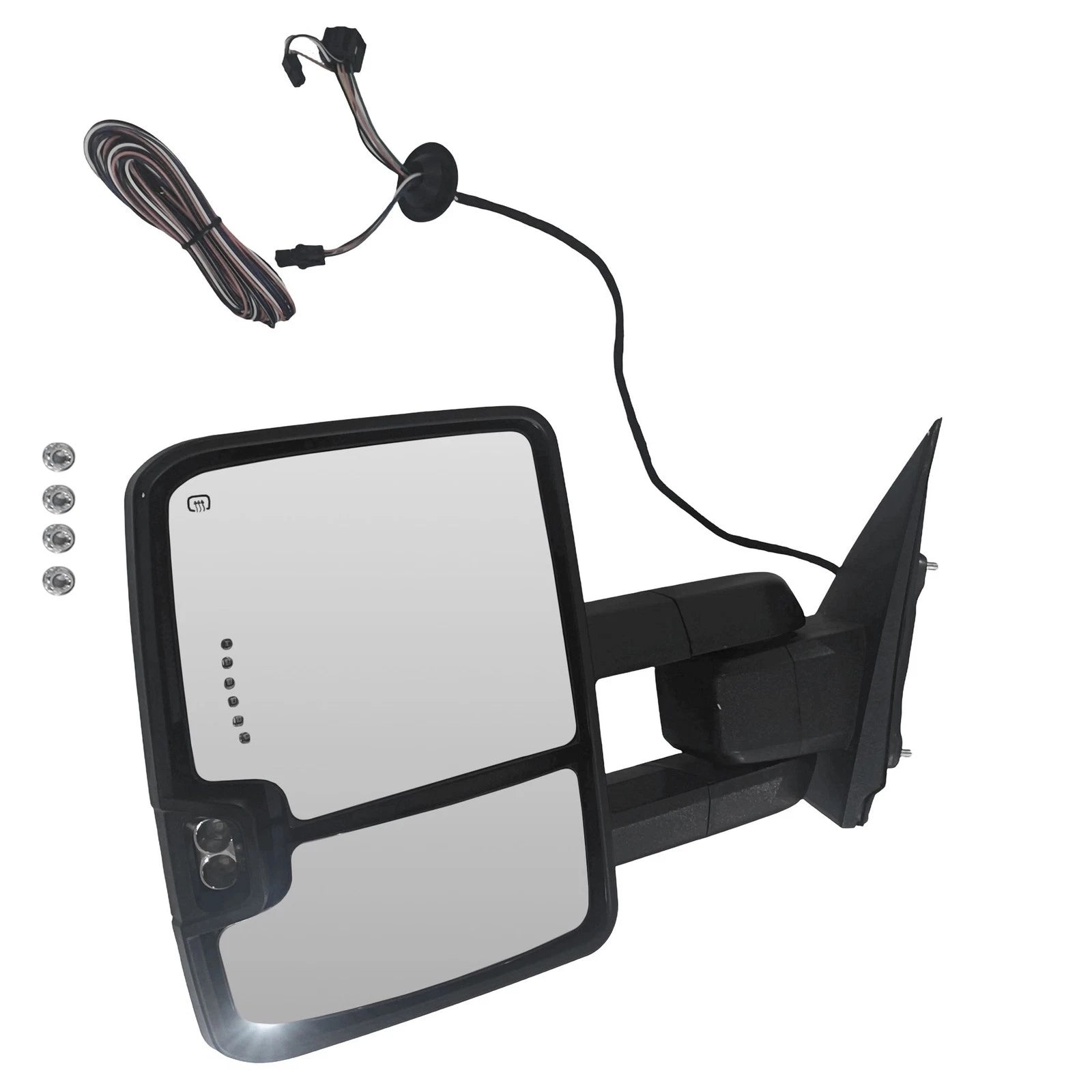 Heated Towing Mirror Driver Side for Chevy 1500 LD GMC Sierra 1500 Limited