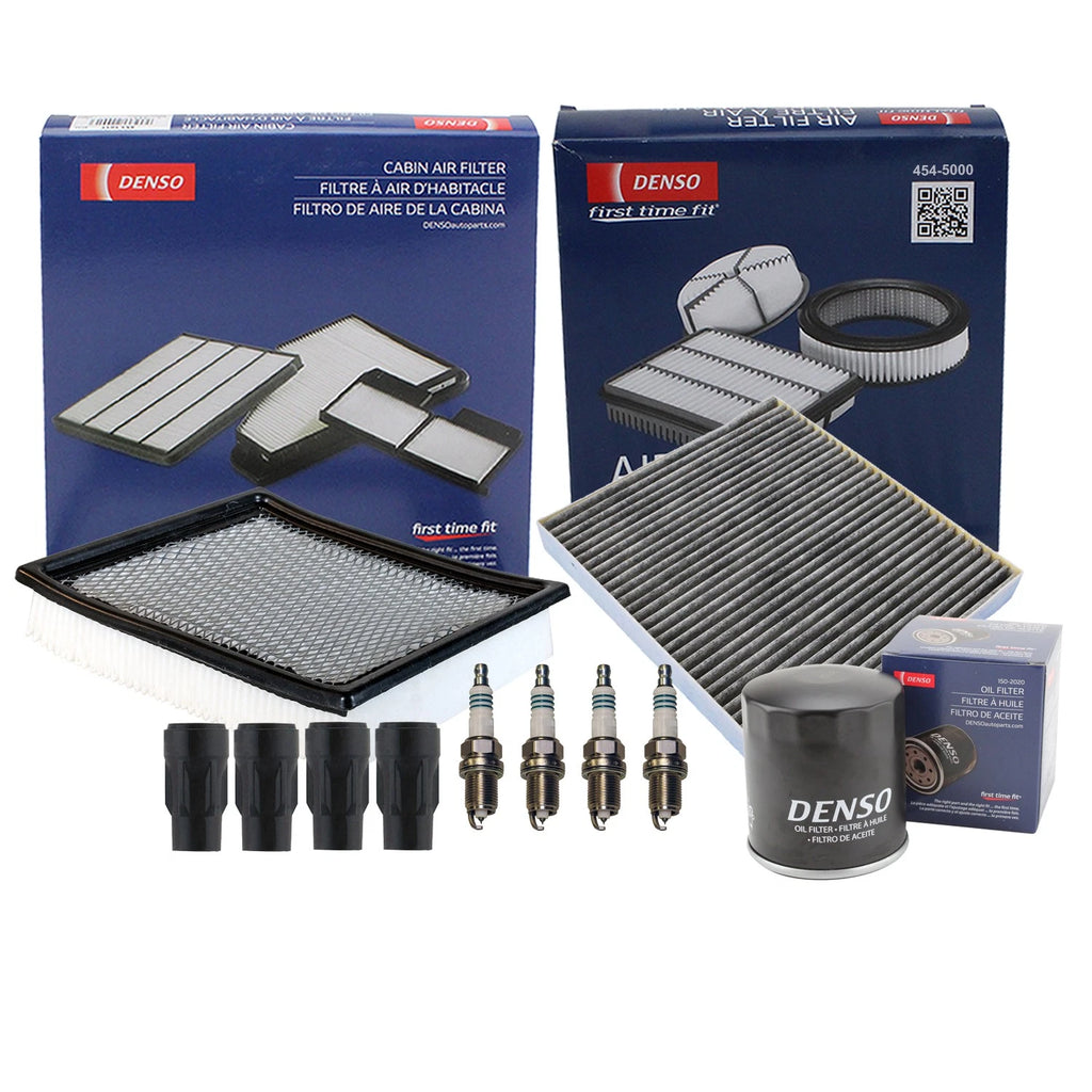 Tune Up Kit 4 Spark Plugs & Boots for Dodge Journey (2009–2020)