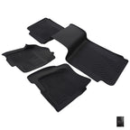 All Weather Floor Mat for Chevy Silverado 1500 2500 (1999–2006) Black Anti-Slip