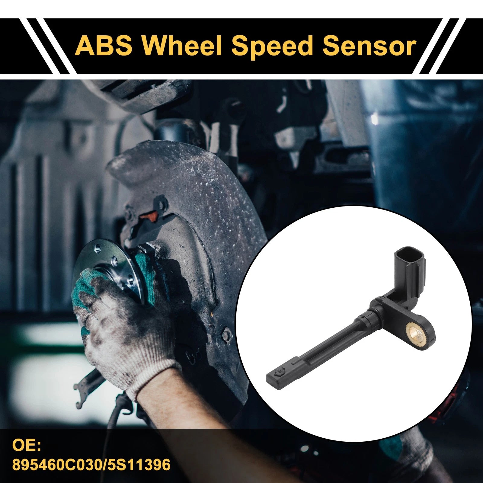 ABS Wheel Speed Sensor No. 895460C030, 5S11396 for Toyota Sequoia (2008–2017)
