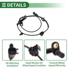 ABS Wheel Speed Sensor No. 4743874AC for Dodge Journey (2009–2020) Rear Right
