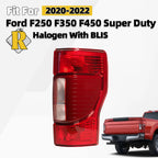 Halogen Tail Light Right Side for Ford F250 F350 F450 Super Duty (2020–2022)