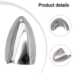 5pcs Stainless Steel Transducer Wiring Cable Cover for Boats and RVs