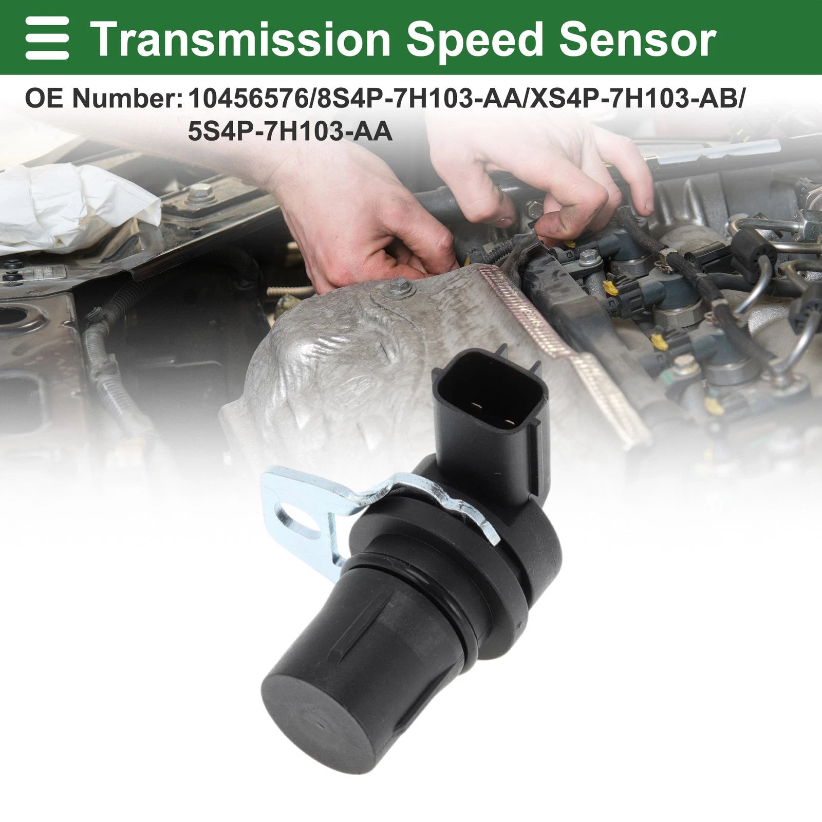 1 Pcs Transmission Speed Sensor No.10456576 for Ford C-Max (2007–2010)