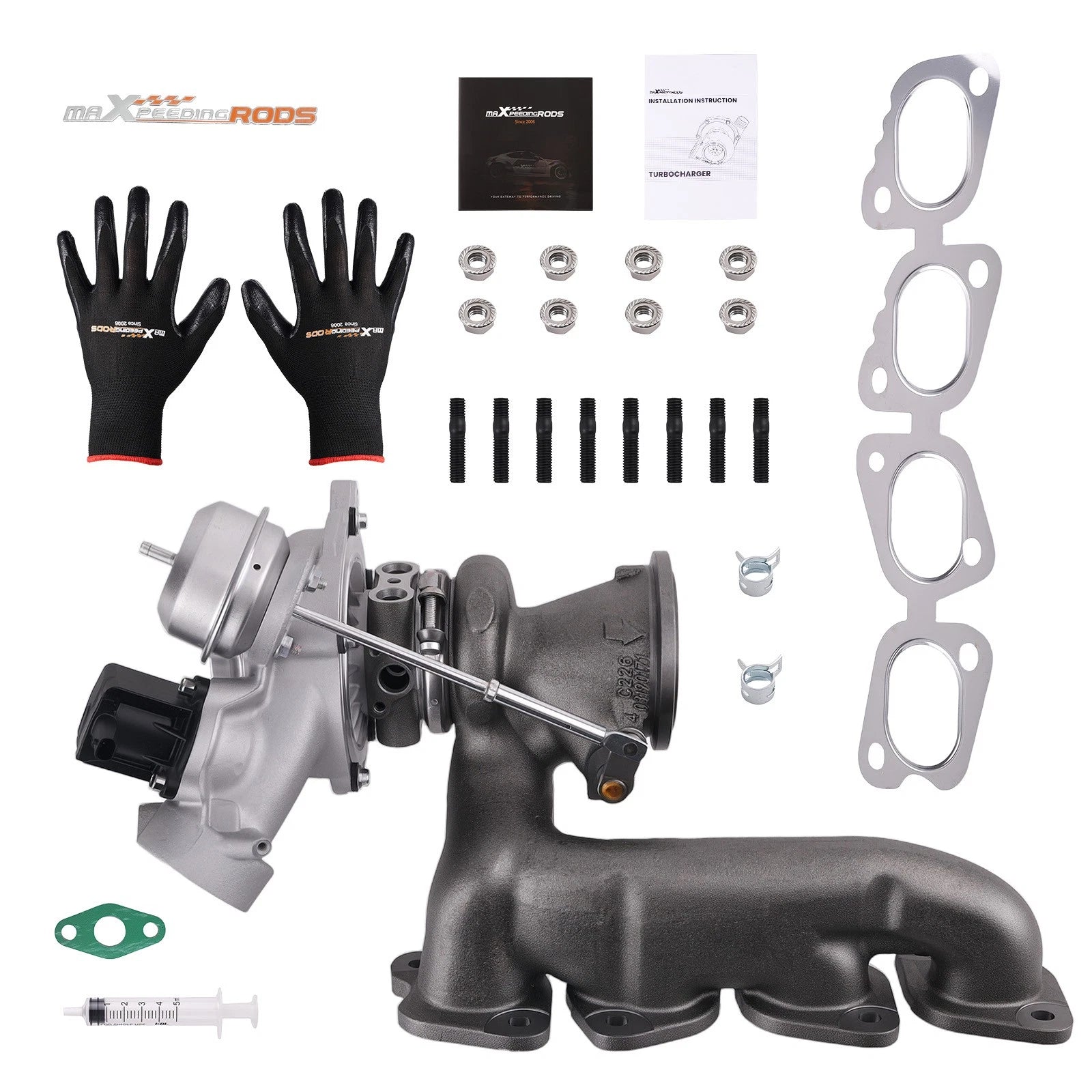 Turbocharger Set for Mercedes Benz GLC300 E300 C350E 2.0 Gas (2015–2020)