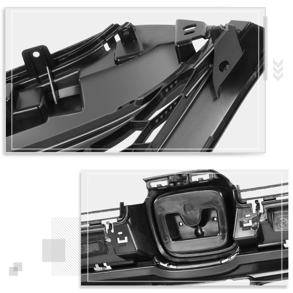Front Bumper Grille with LED DRL for Mustang Base/GT (2013–2014)