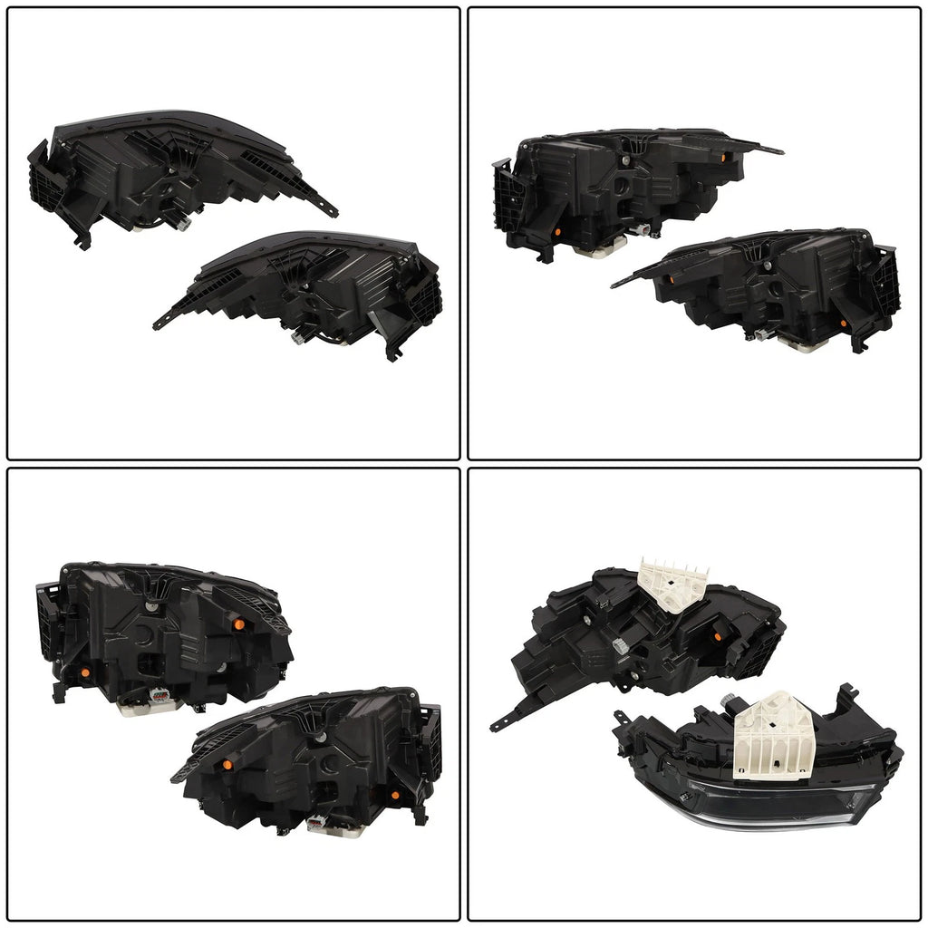 LED Headlight Assembly for Nissan Frontier (2022–2024) Left + Right Black