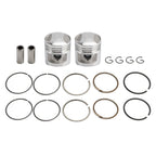 Piston Rings Pin Clips Kit 44.25mm for Honda CA125 CM125 CD125T CBT125 (1982–1999)