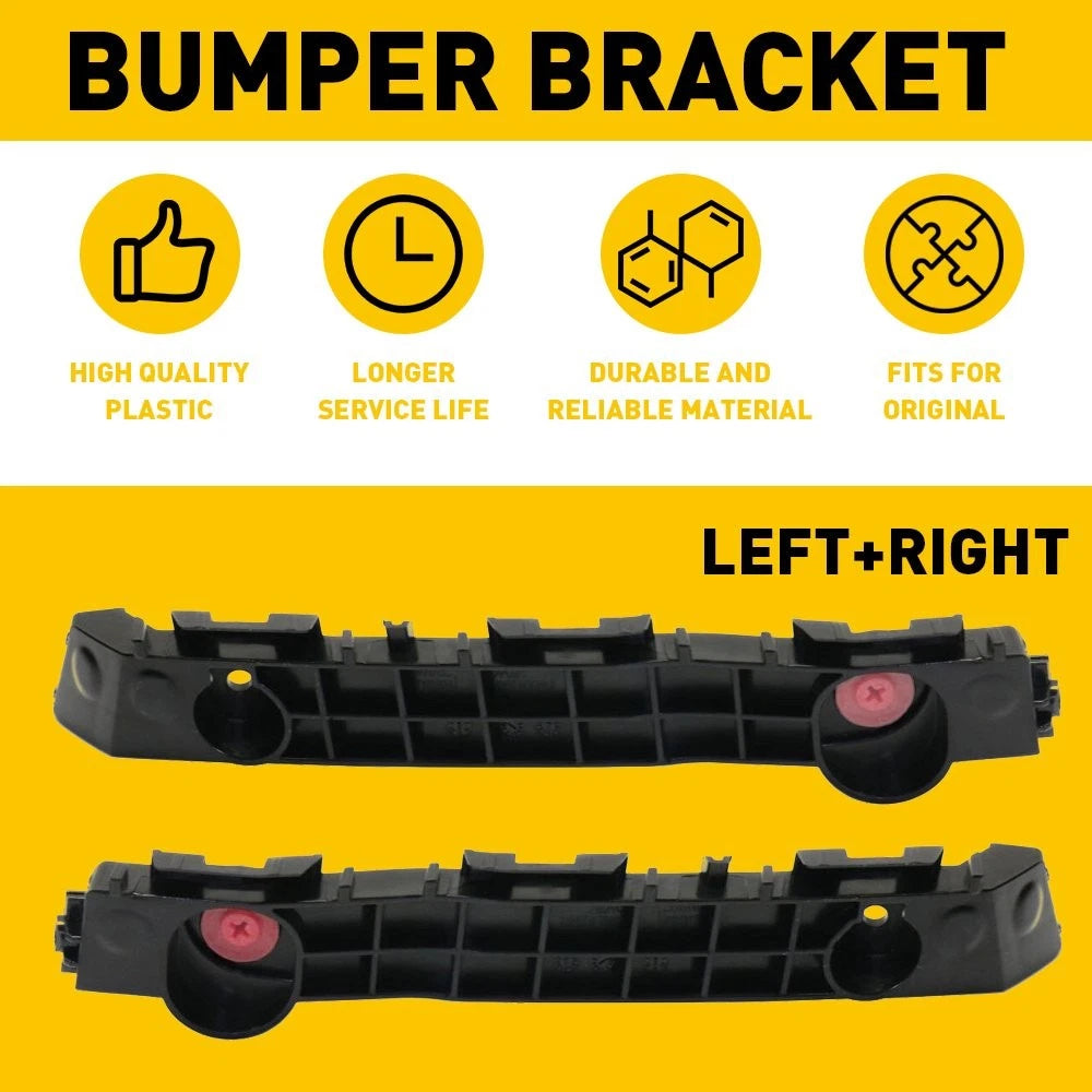 2X Front Bumper Retainer Support Bracket Set for Toyota Tacoma (2016–2021)