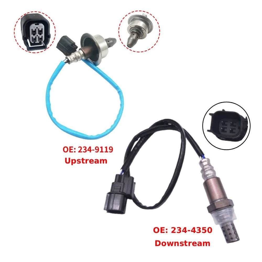 2Pcs Oxygen Sensor for Acura ILX (2013–2014) & Honda Civic (2013–2014) 2.0L 1.8L
