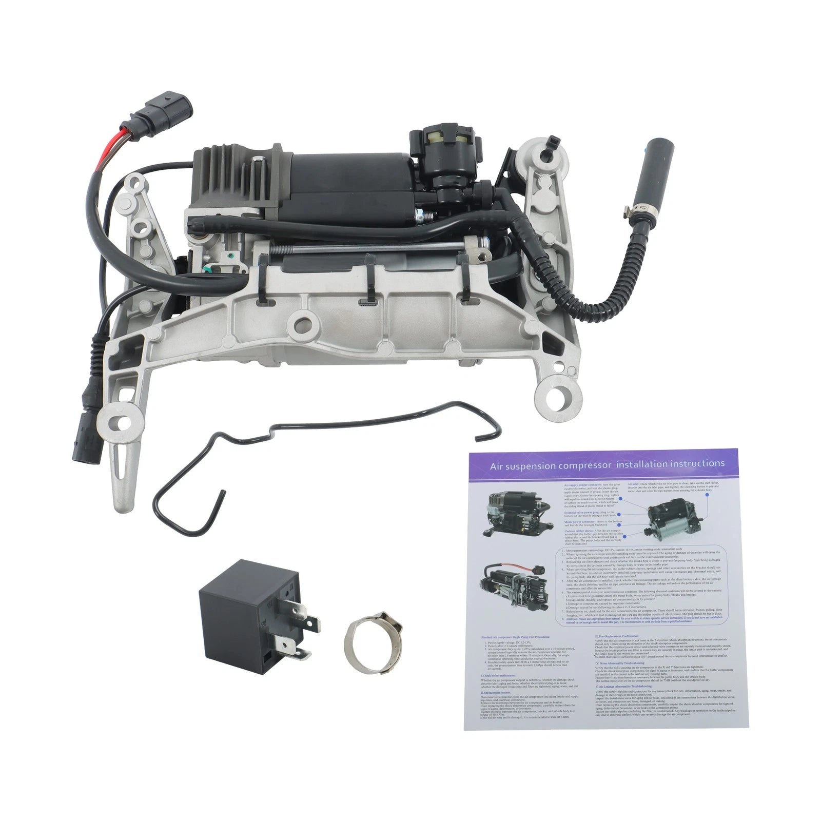 Air Suspension Compressor Pump for Volkswagen Touareg (2009–2010)