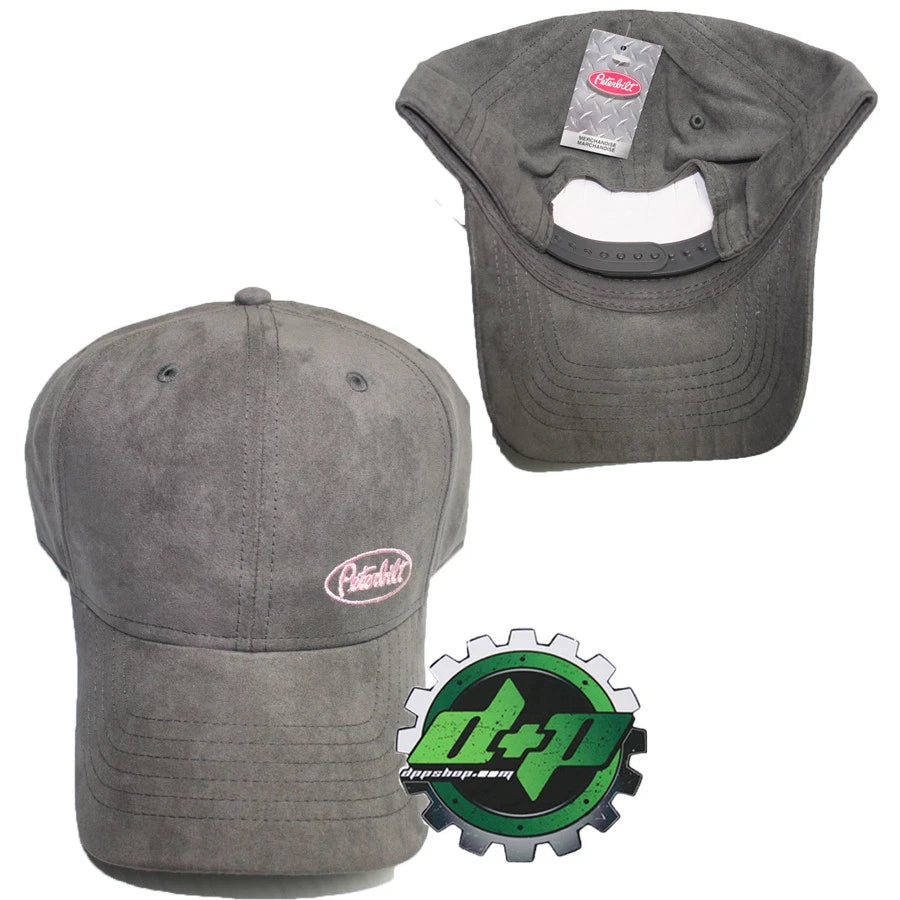 Faux Suede Baseball Cap for Peterbilt Trucks (2010–2023)