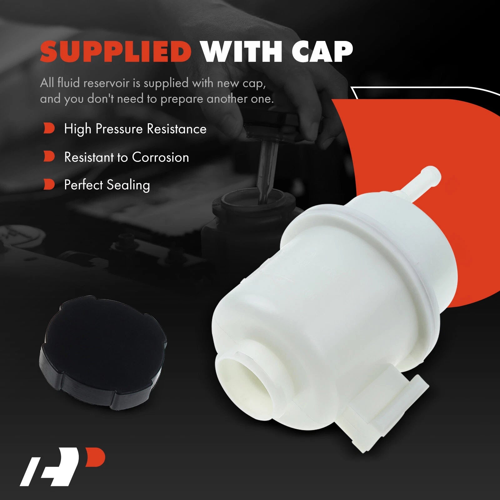 Power Steering Reservoir with Cap for Infiniti QX56 (2004–2010)