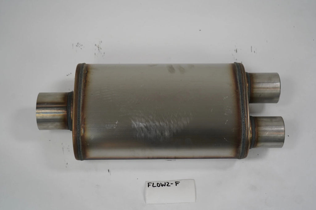 Flow II 52198 3" Center In To 2.5" Dual Out Exhaust for Open Box Special