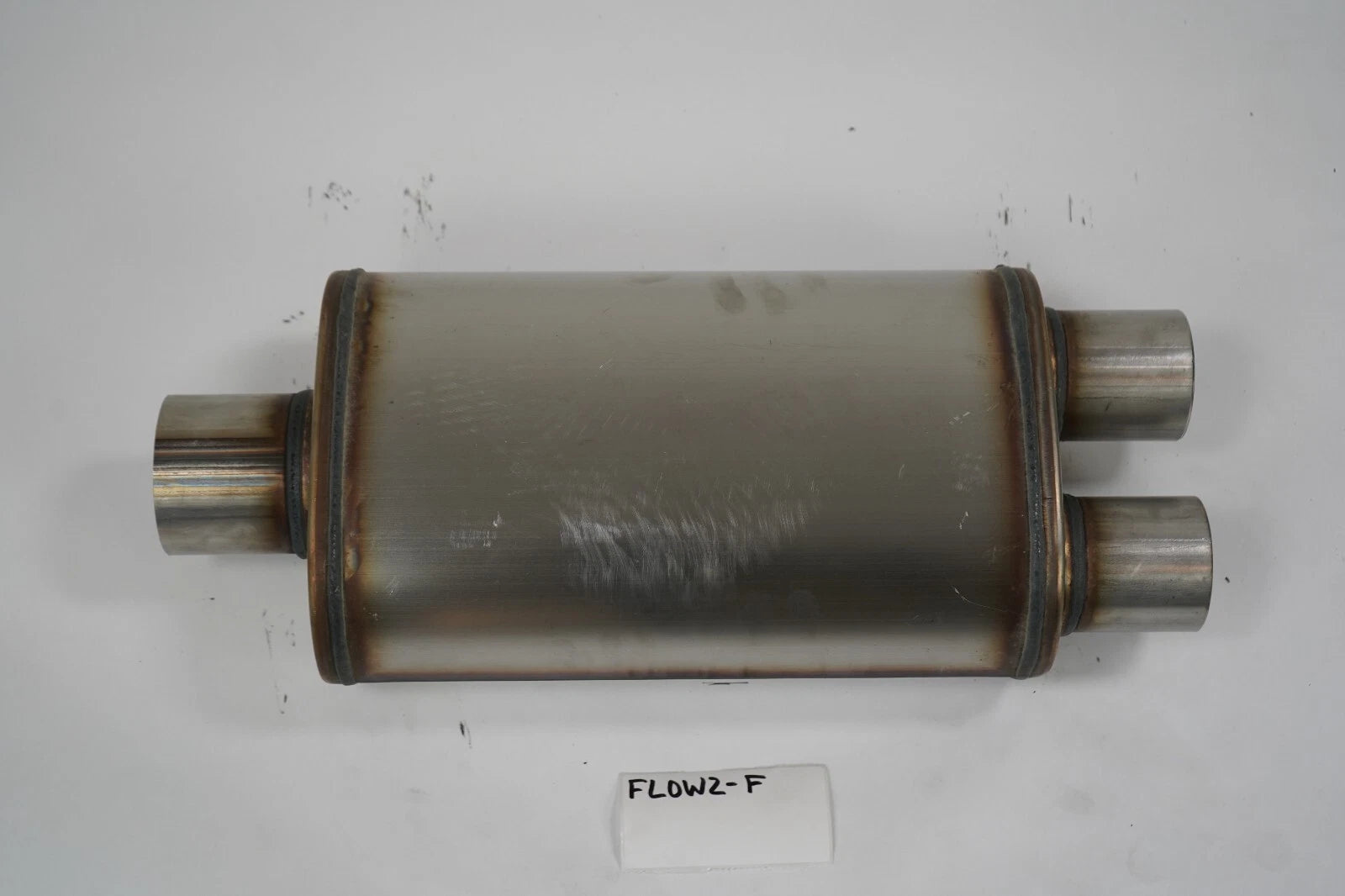 Flow II 52198 3" Center In To 2.5" Dual Out Exhaust for Open Box Special