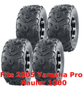 Set of 4 ATV Tires 22x11-10 6PR for 2005 Yamaha Pro Hauler 1000