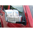 Chrome Mirror Covers Set for 2008-2012 Jeep Liberty (Set of 2)