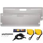 Wheel Alignment Tool Toe Plates Set of 2 with Tape Measures for