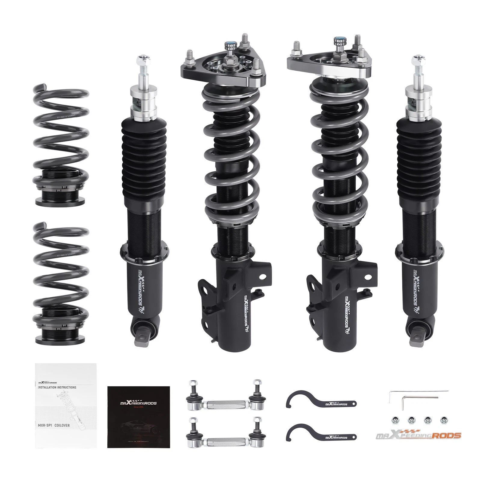 T7 Coilovers 24 Way Damper Lowering Kit for Ford Mustang (2015–2023)