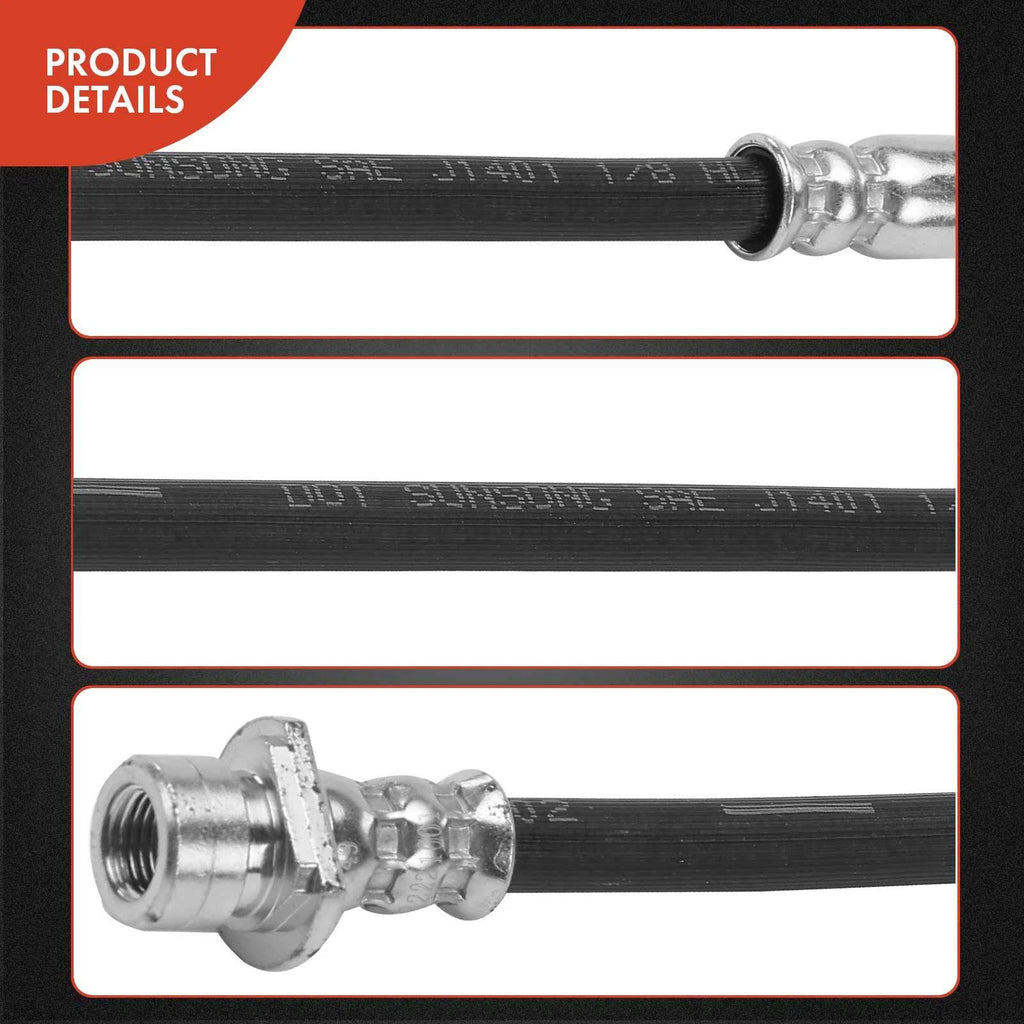 Rear Left Outer Brake Hydraulic Hose for Honda Pilot (2009-2015)