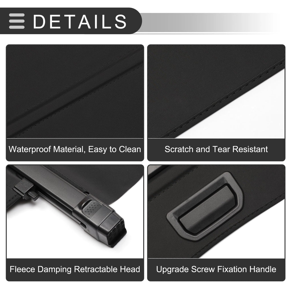 Retractable Cargo Cover for Honda CR-V (2023–2024) Gloss Black