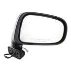 Power Mirror for Toyota Previa Passenger Side (1991–1997) Textured Black