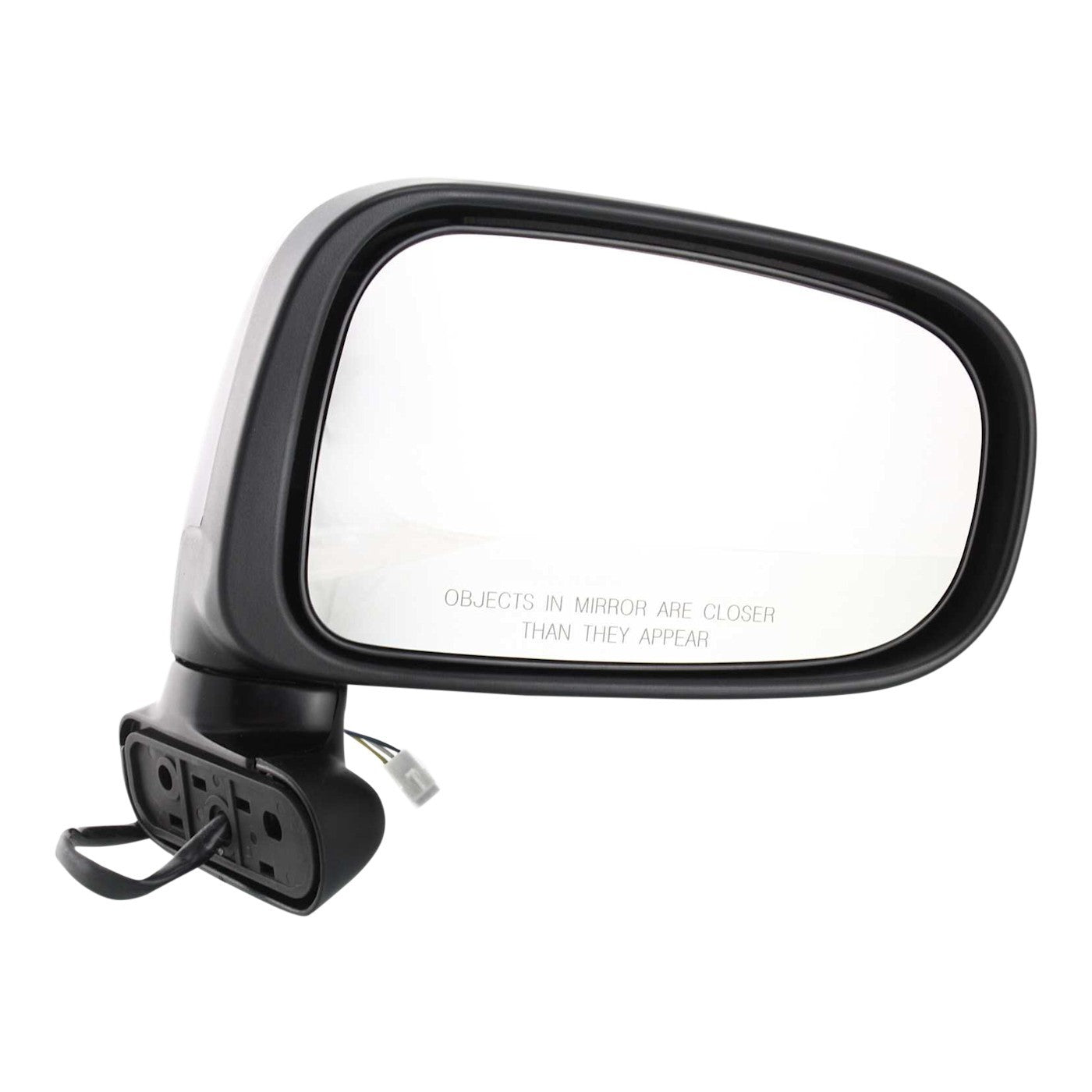 Power Mirror for Toyota Previa Passenger Side (1991–1997) Textured Black